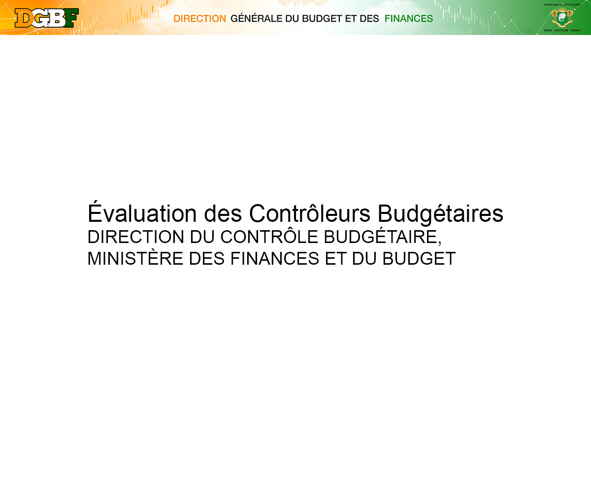 Fond Évaluation des Contrôleurs Budgétaires